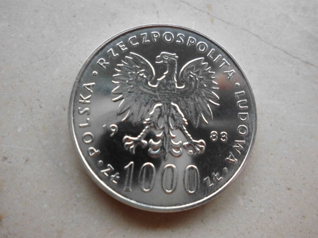  Polen: Johannes Paul II. (1000 Zl./ 1988)   