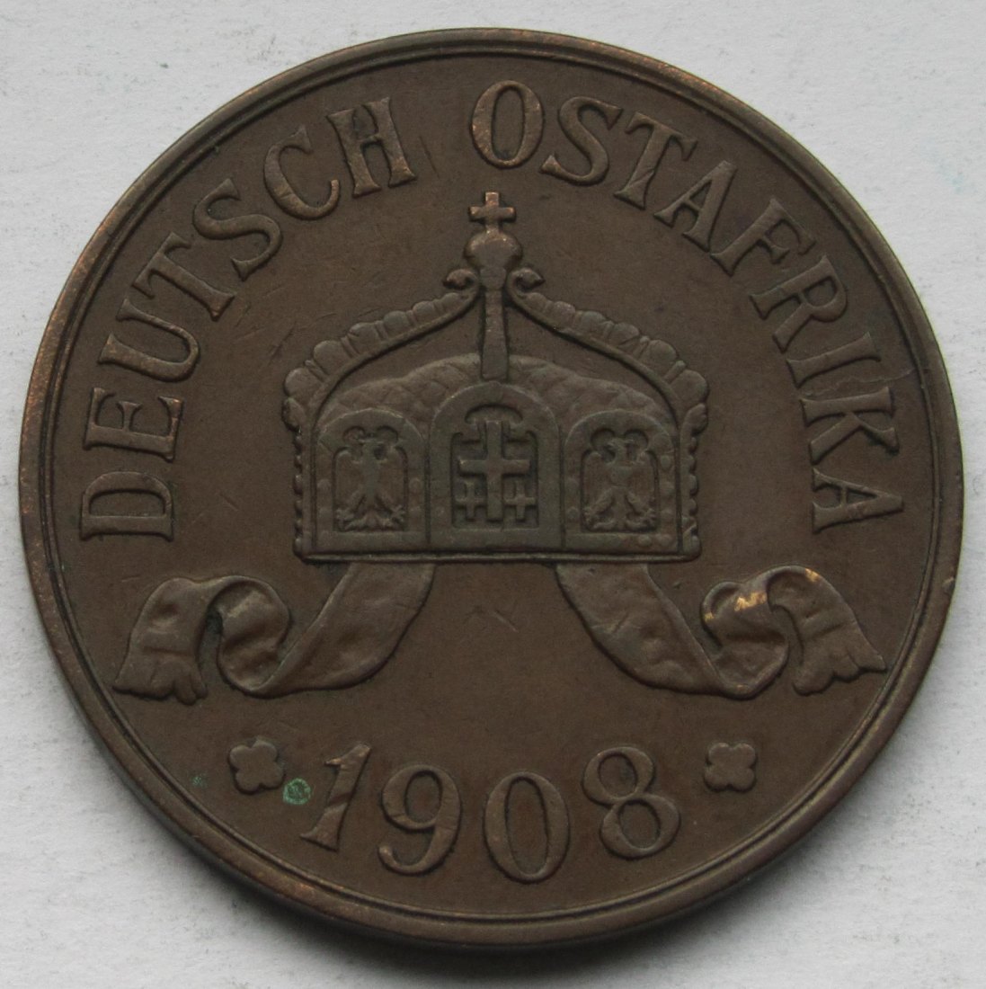  Ostafrika: 5 Heller 1908   