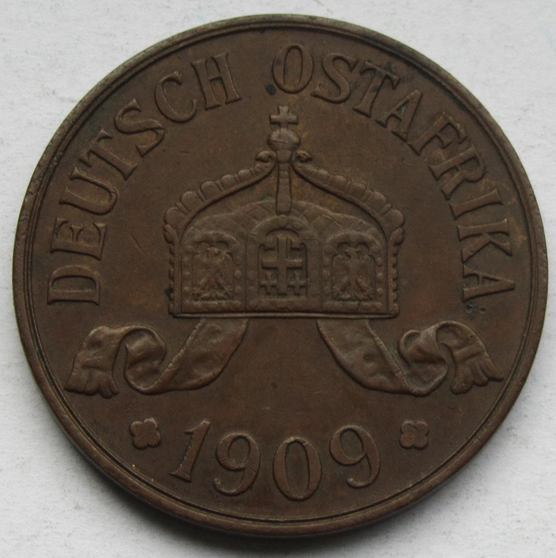  Ostafrika: 5 Heller 1909   