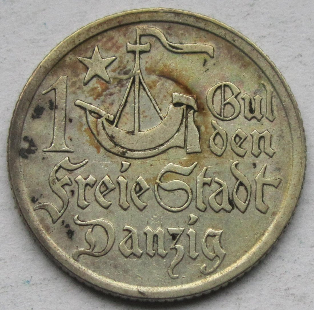  Danzig: 1 Gulden 1923   