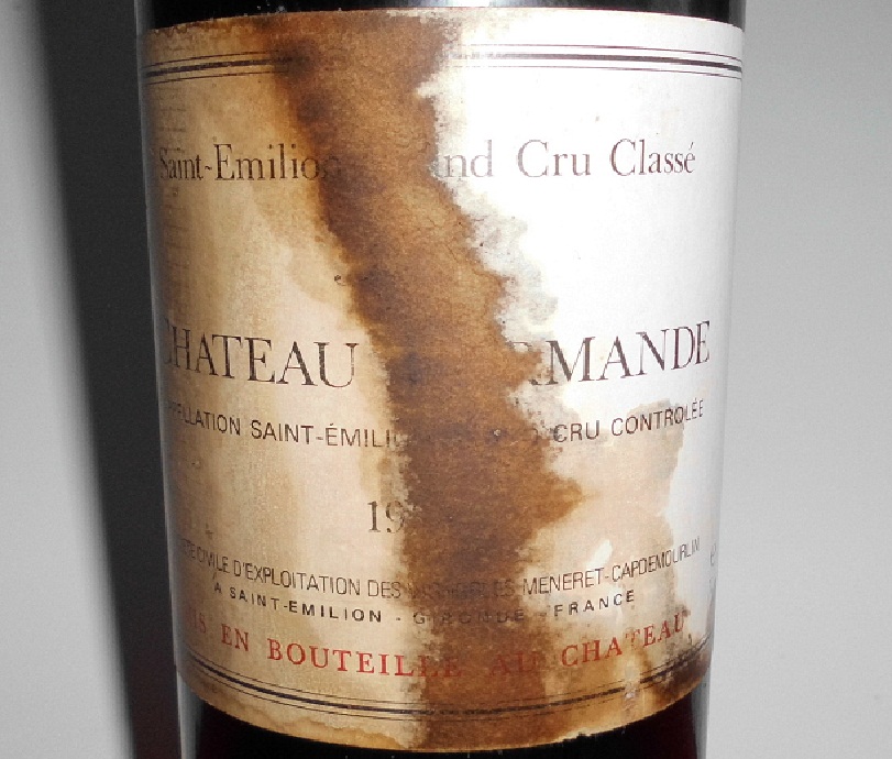  Antiker Rotwein Chateau Larmande Saint-Eimilion Grand Cru Classé 1984 Frankreich 0,75l 13% Alc   