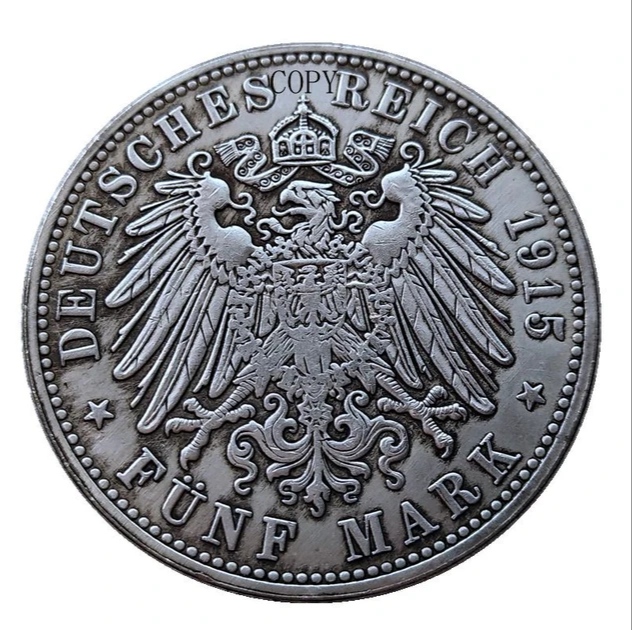  5 MARK BRAUNSCHWEIG LÜNEBURG 1915 Jäger 67 NP   