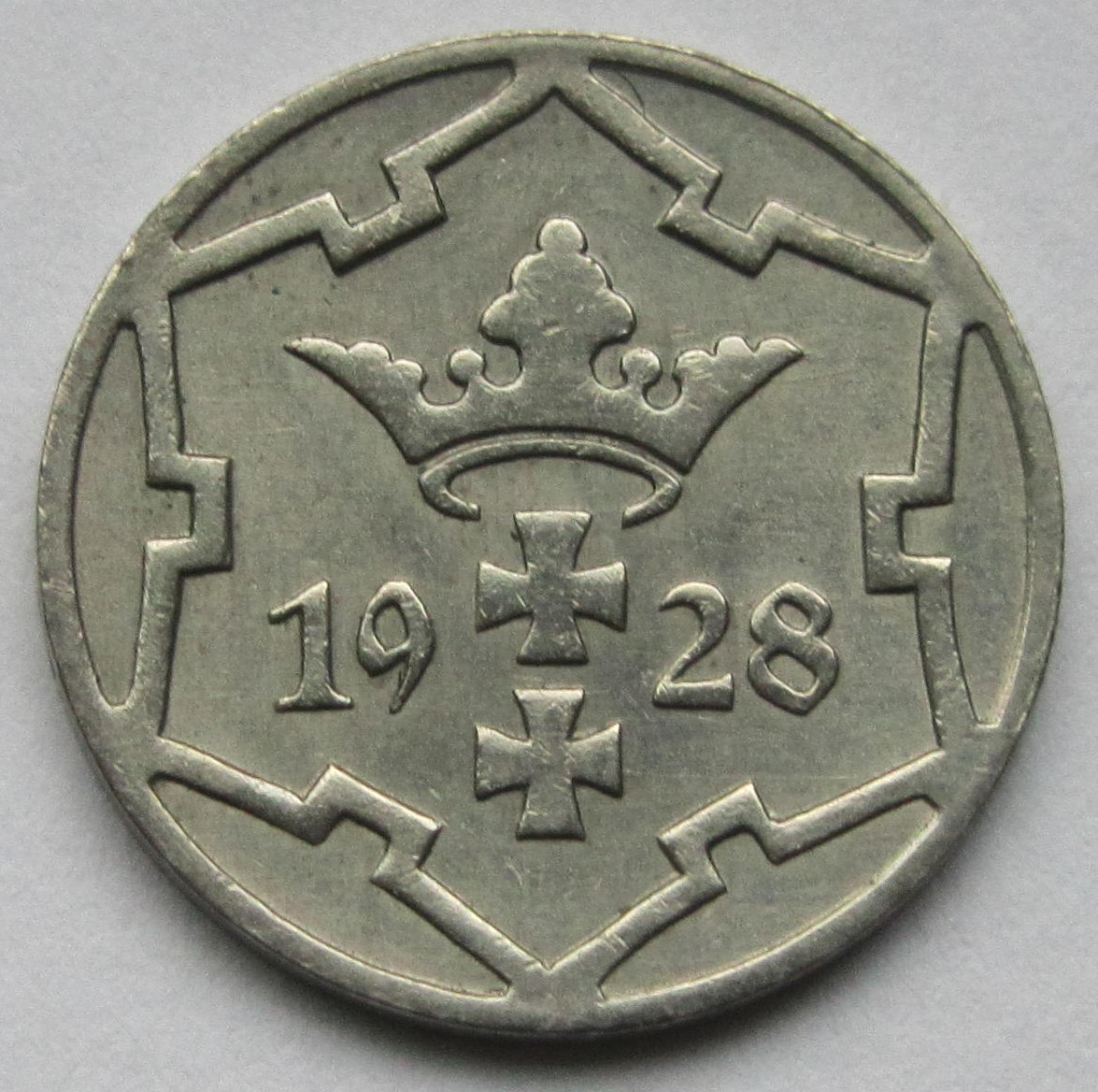  Danzig: 5 Pfennig 1928   