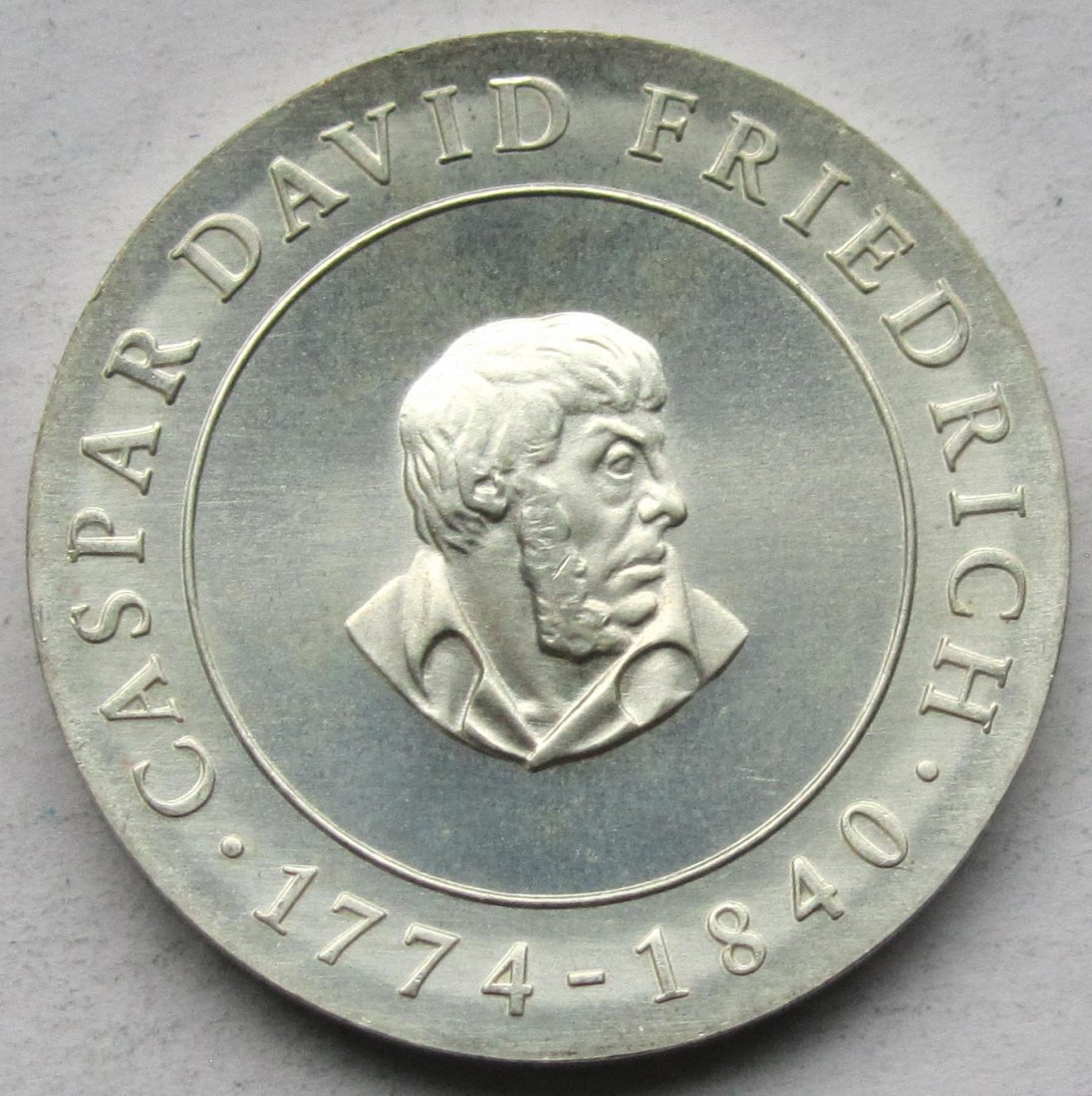  DDR: 10 Mark C. D. Friedrich 1974   