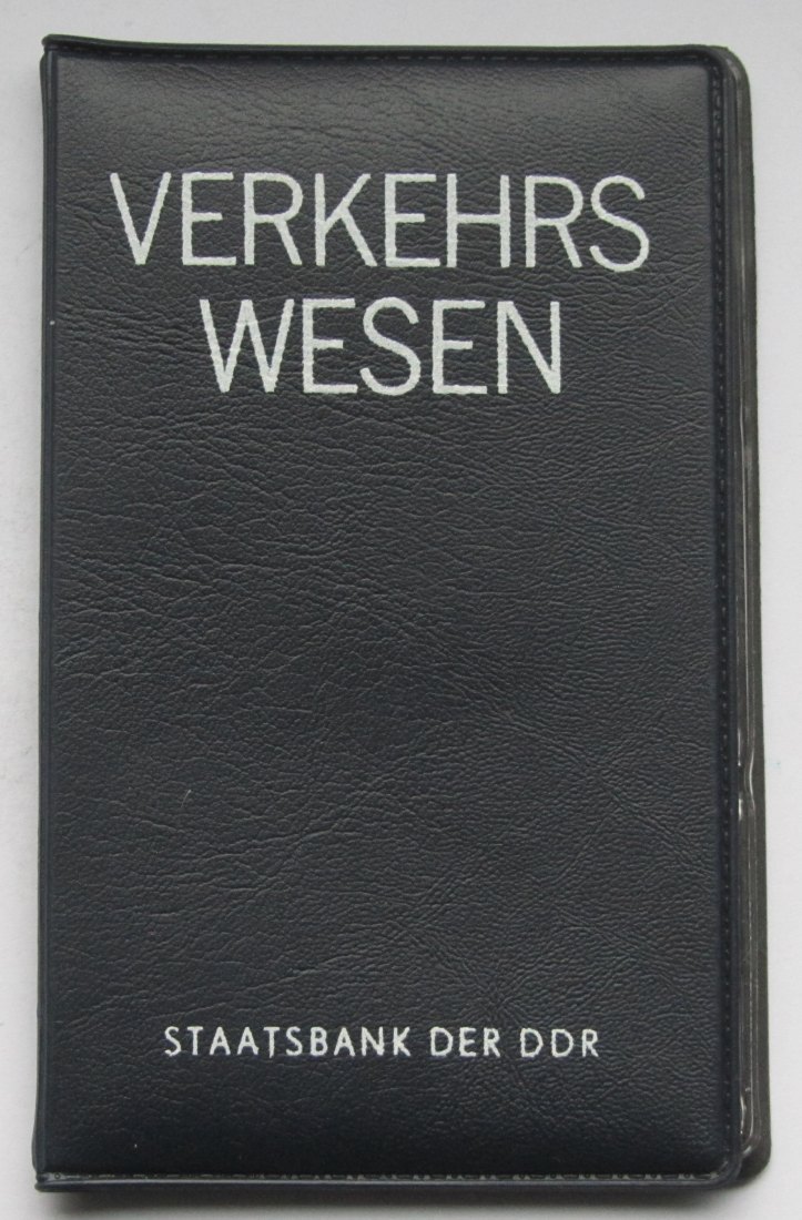  DDR: 5-Mark-Blister Verkehrswesen 1988   