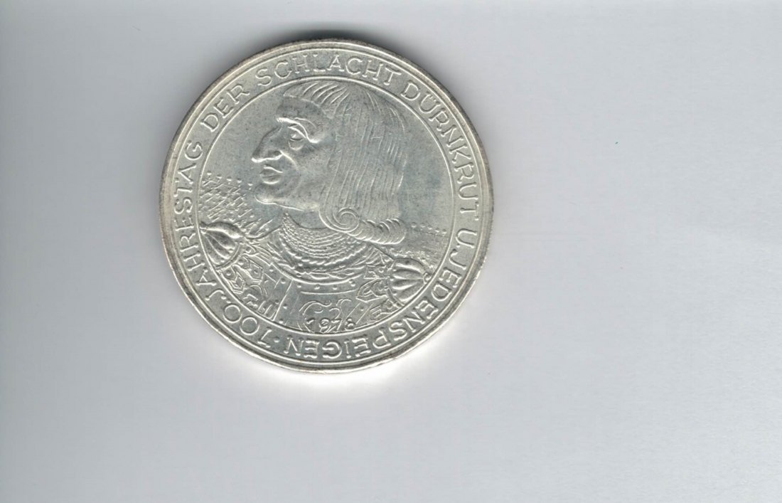  100 Schilling 1978 Schlacht Dürnkrut und Jedenspeigen Ag Österreich 2. Republik (1914/18   