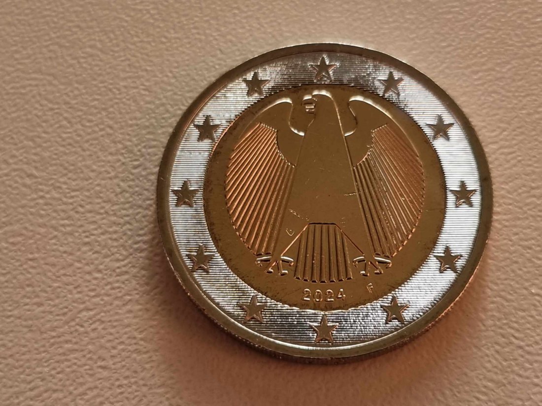  Deutschland 2 Euro 2024 F STG   