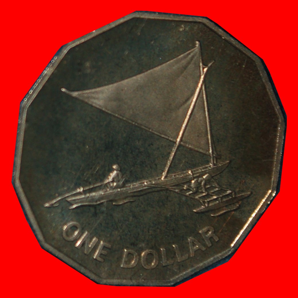  Ⰶ GREAT BRITAIN: KIRIBATI ★ 1 DOLLAR 1979 SHIP PROOF MINT LUSTRE! UNCOMMON! ★LOW START ★ NO RESERVE!   