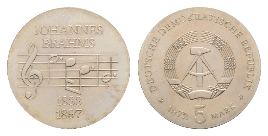  DDR; 5 Mark 1972   