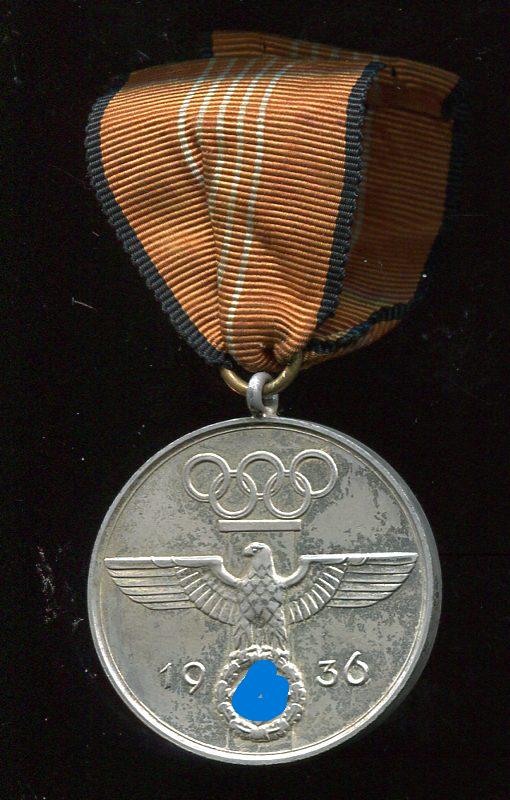  Medaille vom D. Reich 1936 Olympische Spiele   