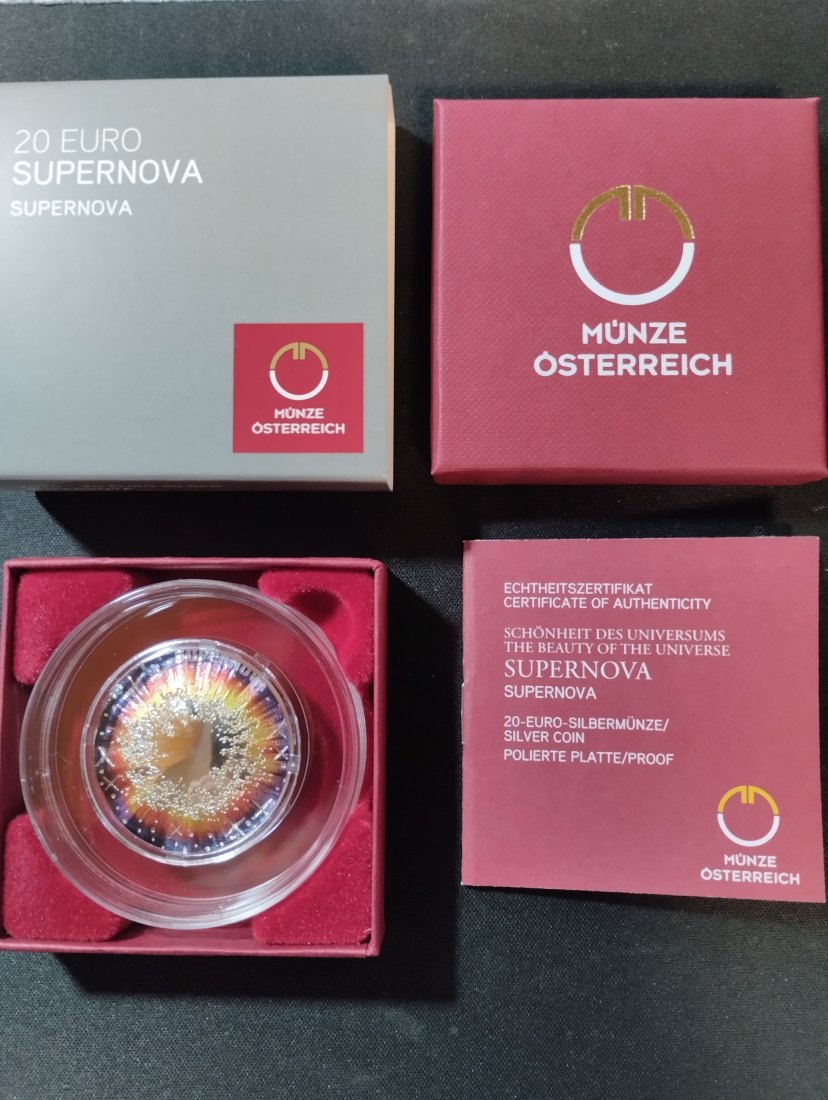  2024 Österreich 20 Euro Supernova PP   