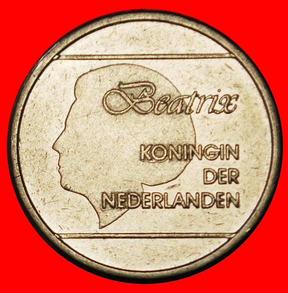  Ⰶ NIEDERLANDE (1986-2013):ARUBA★1 FLORIN 1989! BEATRIX (1980-2013) VZGL STEMPELGLANZ★OHNE VORBEHALT!   