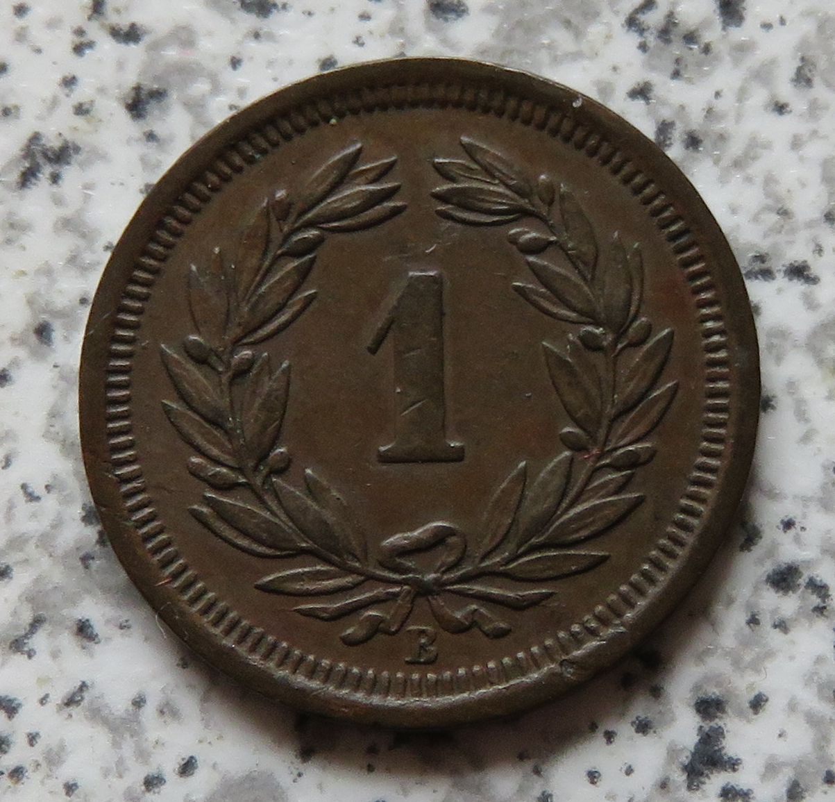  Schweiz 1 Rappen 1889 B   