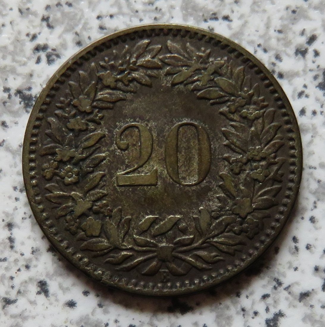  Schweiz 20 Rappen 1859 B   