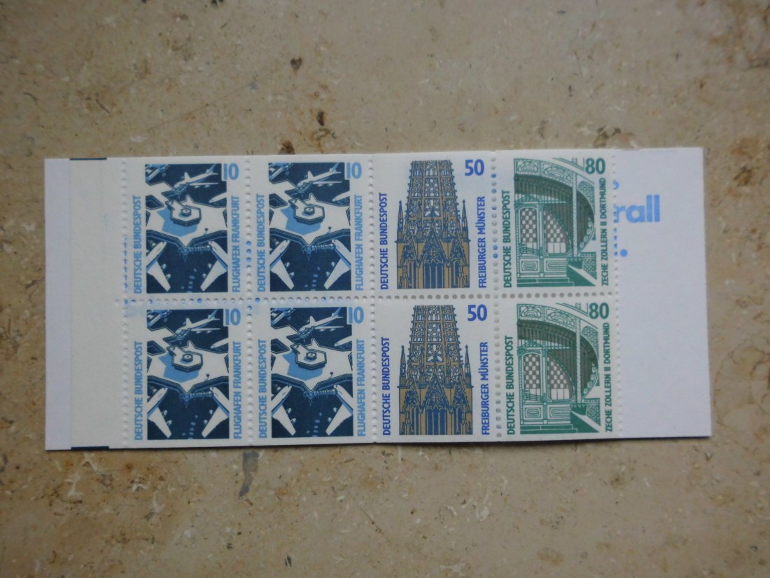  Bundespost: Markenheftchen (1994), s.u.   