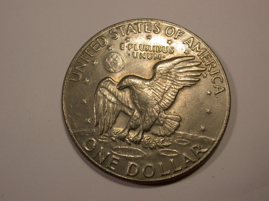  I8  USA Eisenhower  1 Dollar 1978 in vz-st  Originalbilder   