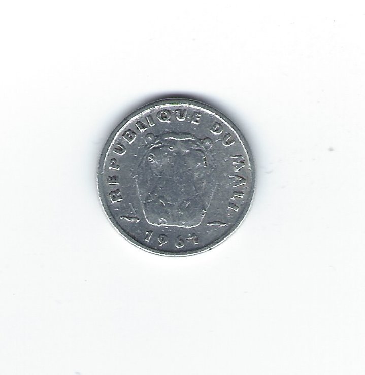  Mali 5 Francs 1961   