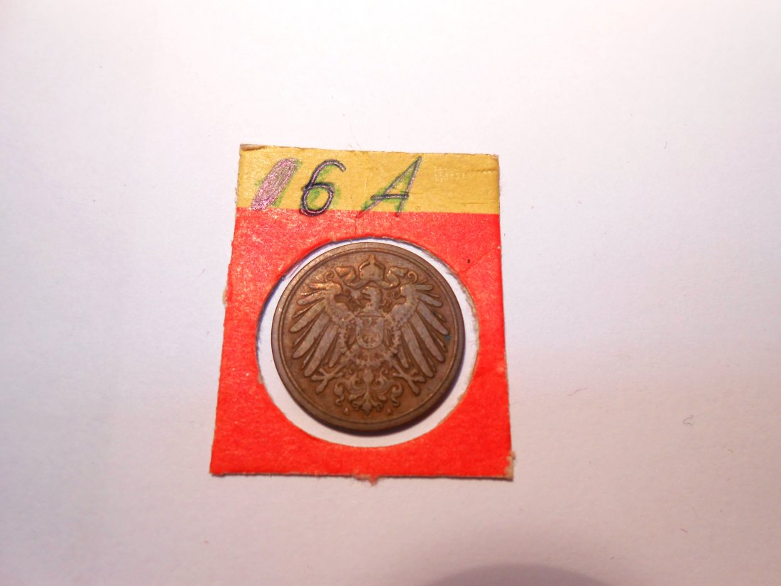  P1.Kaiserreich 1 Pfennig 1906 A,   