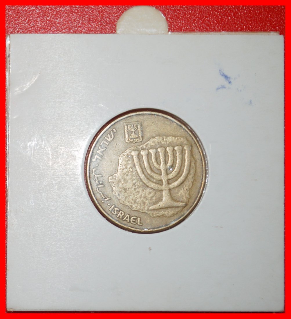  Ⰶ hanukkah (1985-2010): PALESTINE (israel) ★ 10 AGOROTS 5752 (1992) ERROR! ★LOW START! ★ NO RESERVE!   