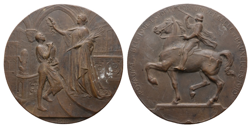  Bronzemedaille; 127,09 g; Ø 69,3 mm   