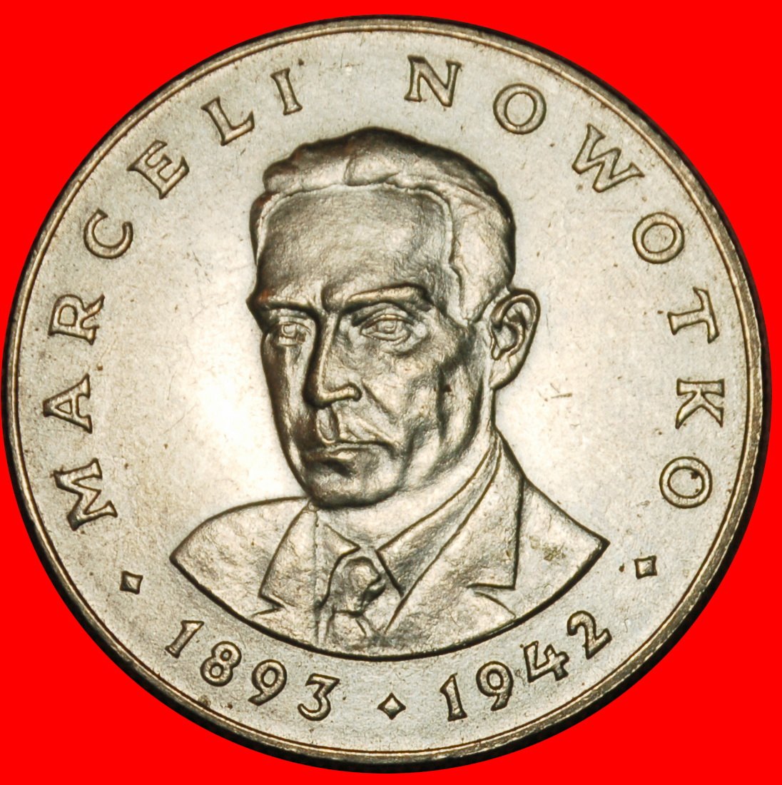  Ⰶ NOWOTKO (1893-1942): POLAND ★ 20 ZLOTY 1983 UNC MINT LUSTRE RARE! ★LOW START★NO RESERVE!   