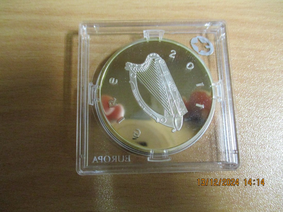  10 Euro Irland 2011 Silbermünze siehe Foto   