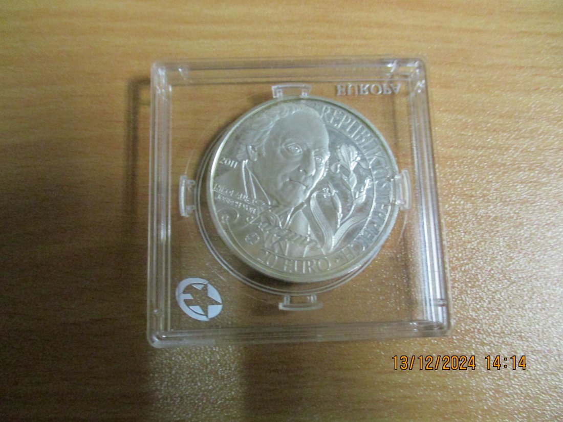  20 Euro Österreich 2011 Silbermünze siehe Foto   