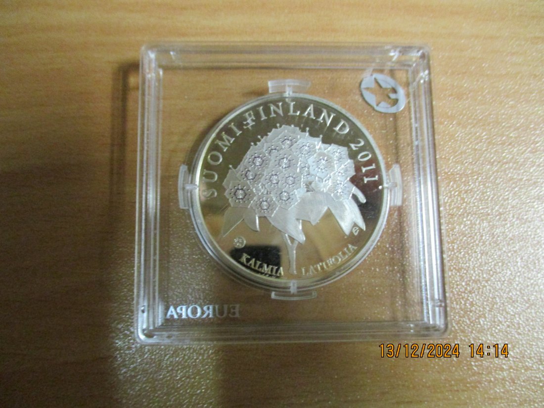  10 Euro Finnland 2011 Silbermünze siehe Foto   