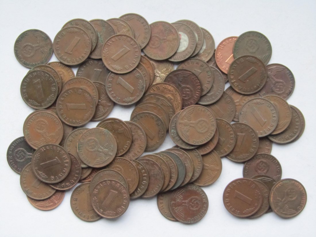  Deutsches Reich: 80 x 1 Pfennig (Jaeger 361)   