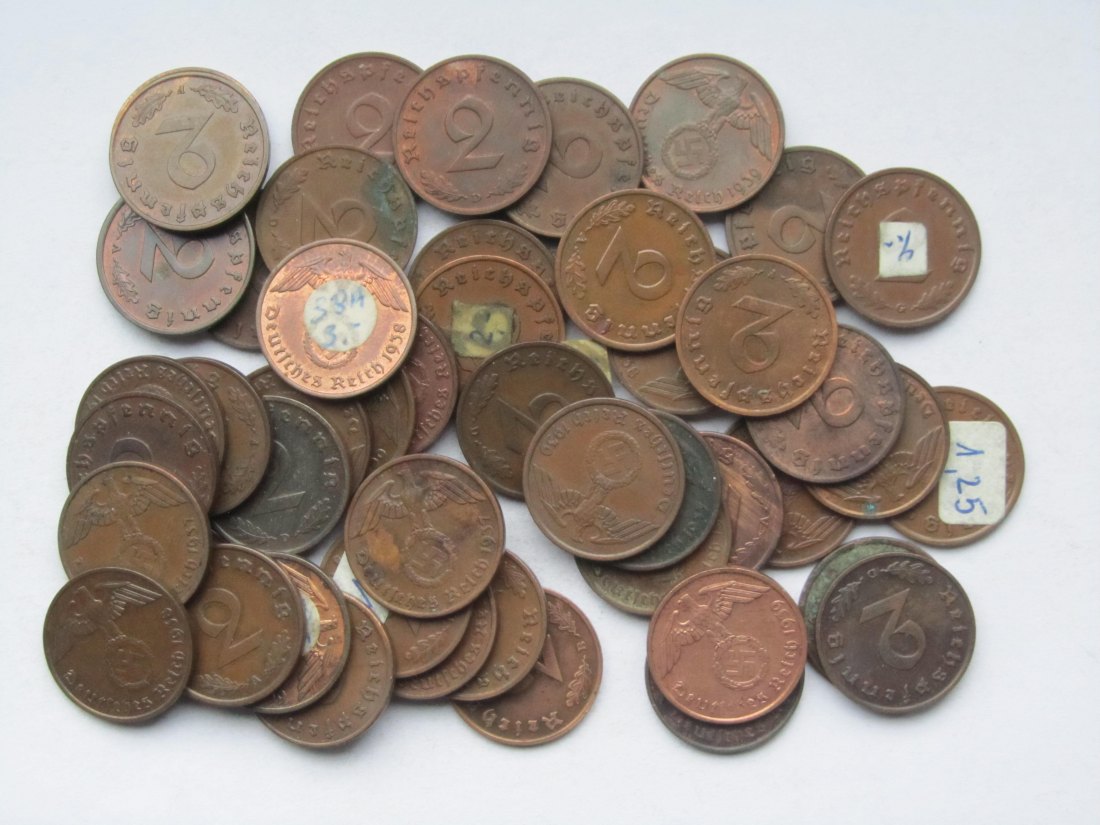  Deutsches Reich: 50 x 2 Pfennig (Jaeger 362)   