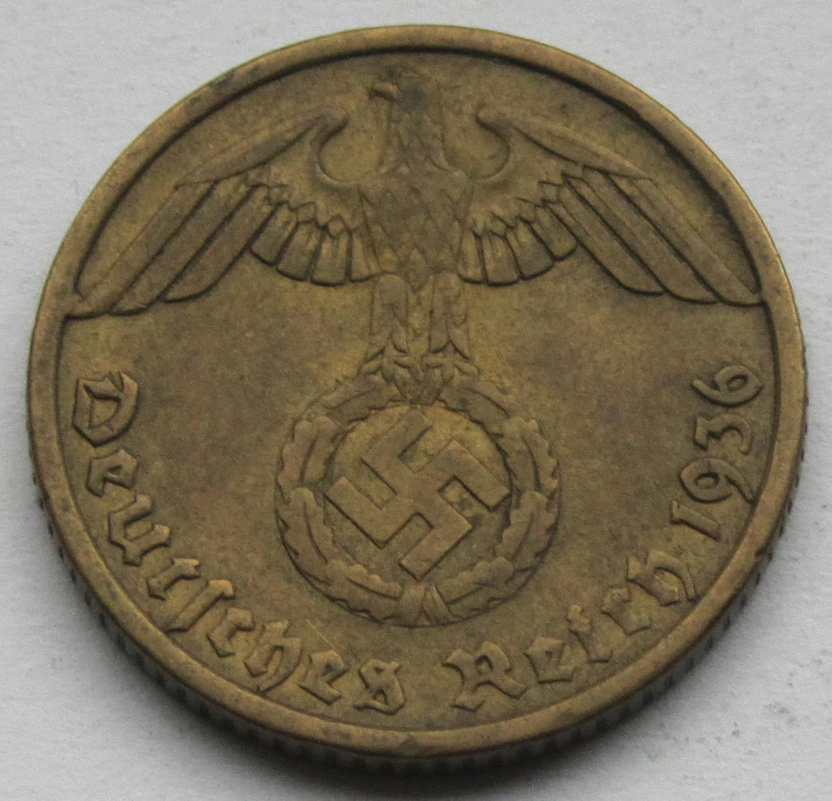  Deutsches Reich: 10 Pfennig 1936 A   