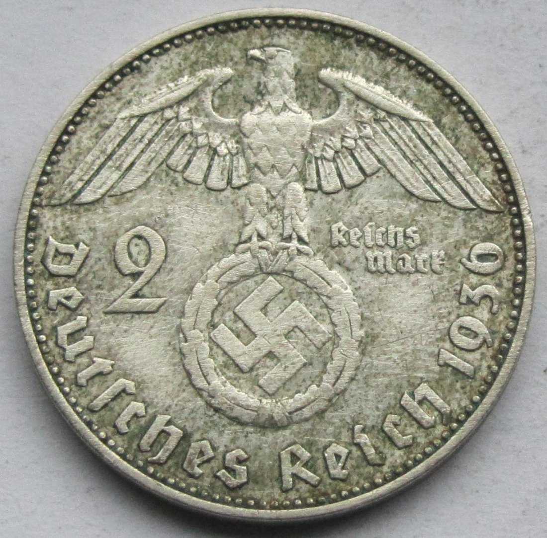  Deutsches Reich: 2 Mark 1936 J   