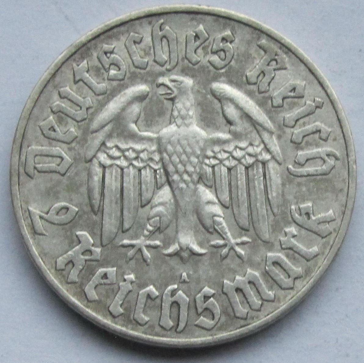  Deutsches Reich: 2 Mark Luther (Jaeger 352) 1933 A   