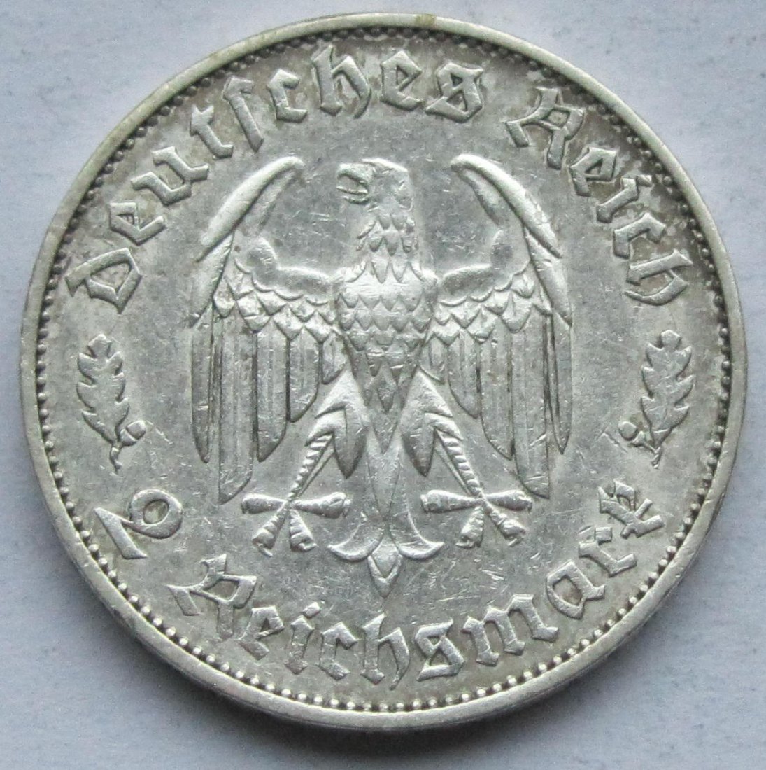  Deutsches Reich: 2 Mark Schiller (Jaeger 358), 1934   