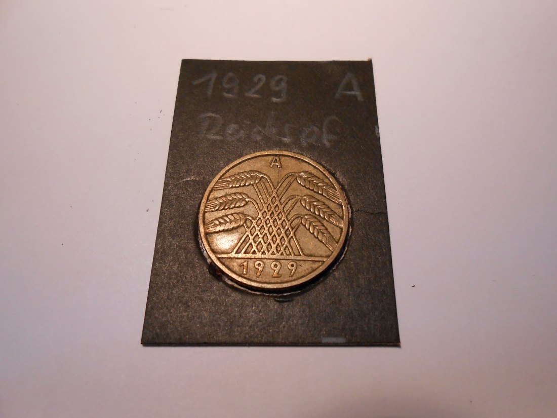  P34. 10 Reichspfennig, 1929 A, Al-Bronze   