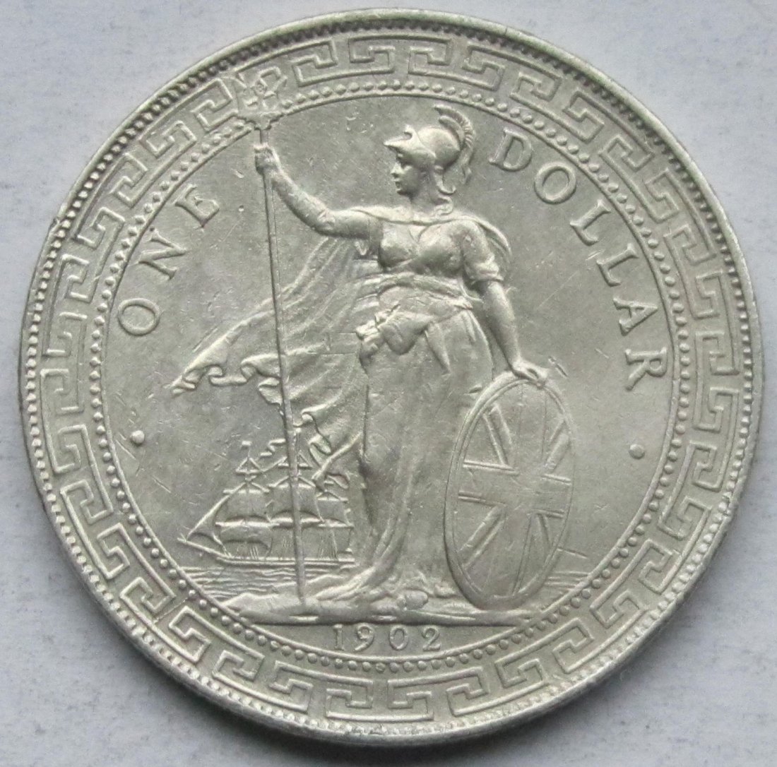  Vereinigtes Königreich: Trade-Dollar 1902   