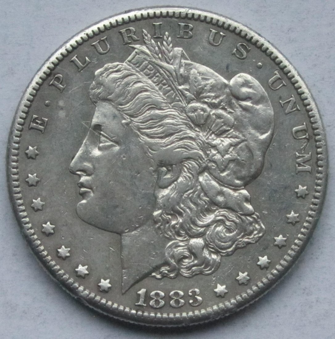  USA Vereinigte Staaten: 1 Dollar (Morgan-Dollar) 1883 S   