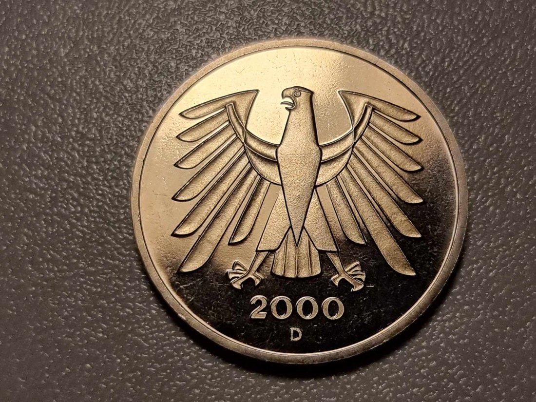  Deutschland 5 Mark 2000 D STG   