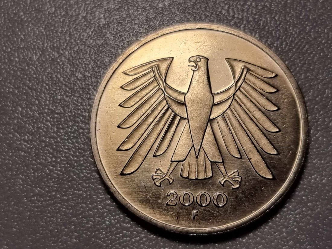  Deutschland 5 Mark 2000 F STG   