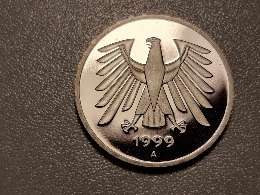  Deutschland 5 Mark 1999 A Proof   