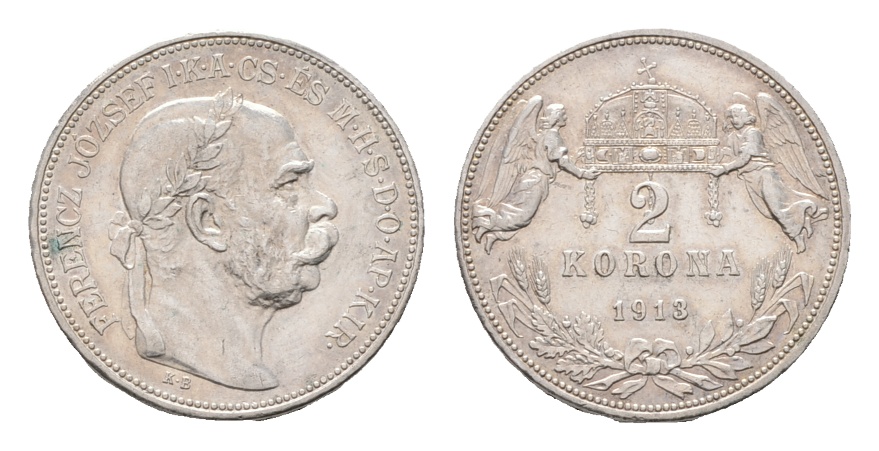  Österreich; 2 Korona 1913   