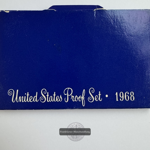  USA Proof Set 1968 FM-Frankfurt Feinsilber: 4,6g   