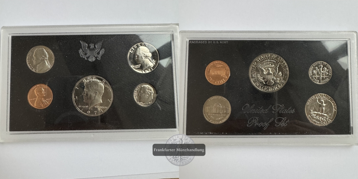  USA Proof Set 1971 FM-Frankfurt   