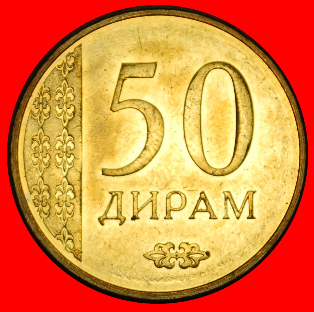  Ⰶ kazakhstan (2011-2018): tajikistan (ex. USSR, russia)★ 50 DIRAMS 2015 UNC! LOW START ★ NO RESERVE!   