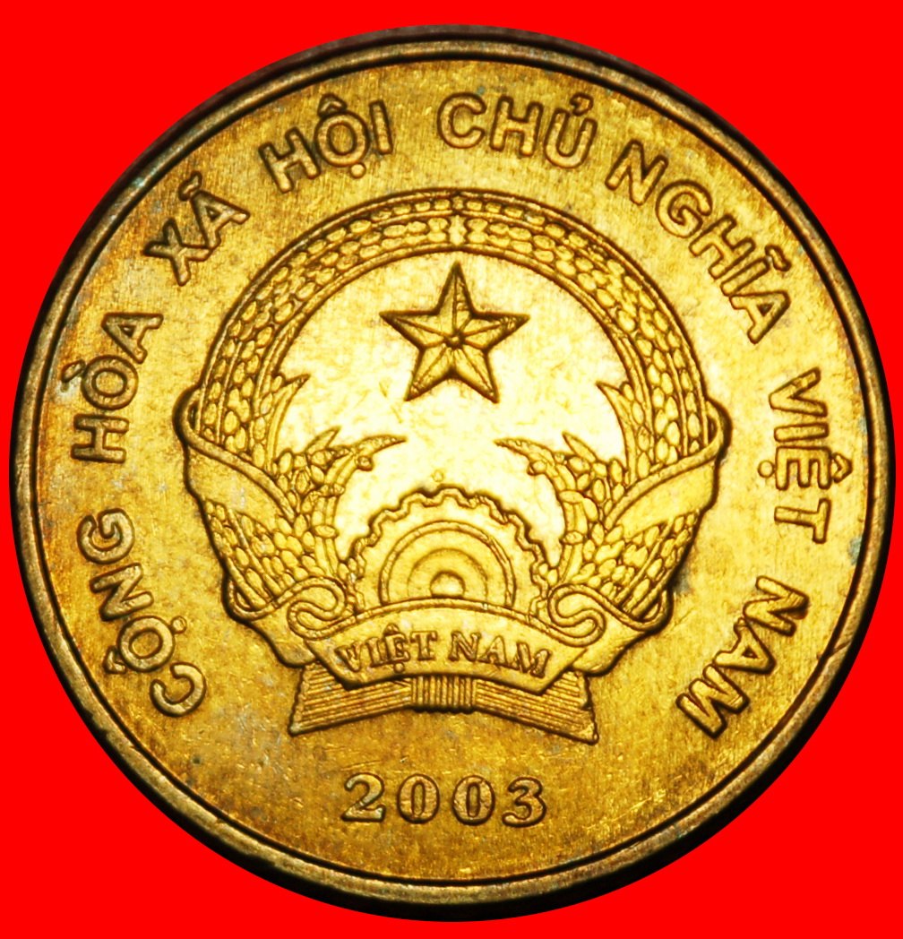  Ⰶ FINLAND: COMMUNIST VIETNAM ★ 5000 DONG 2003 MINT LUSTRE! LOW START ★ NO RESERVE!   