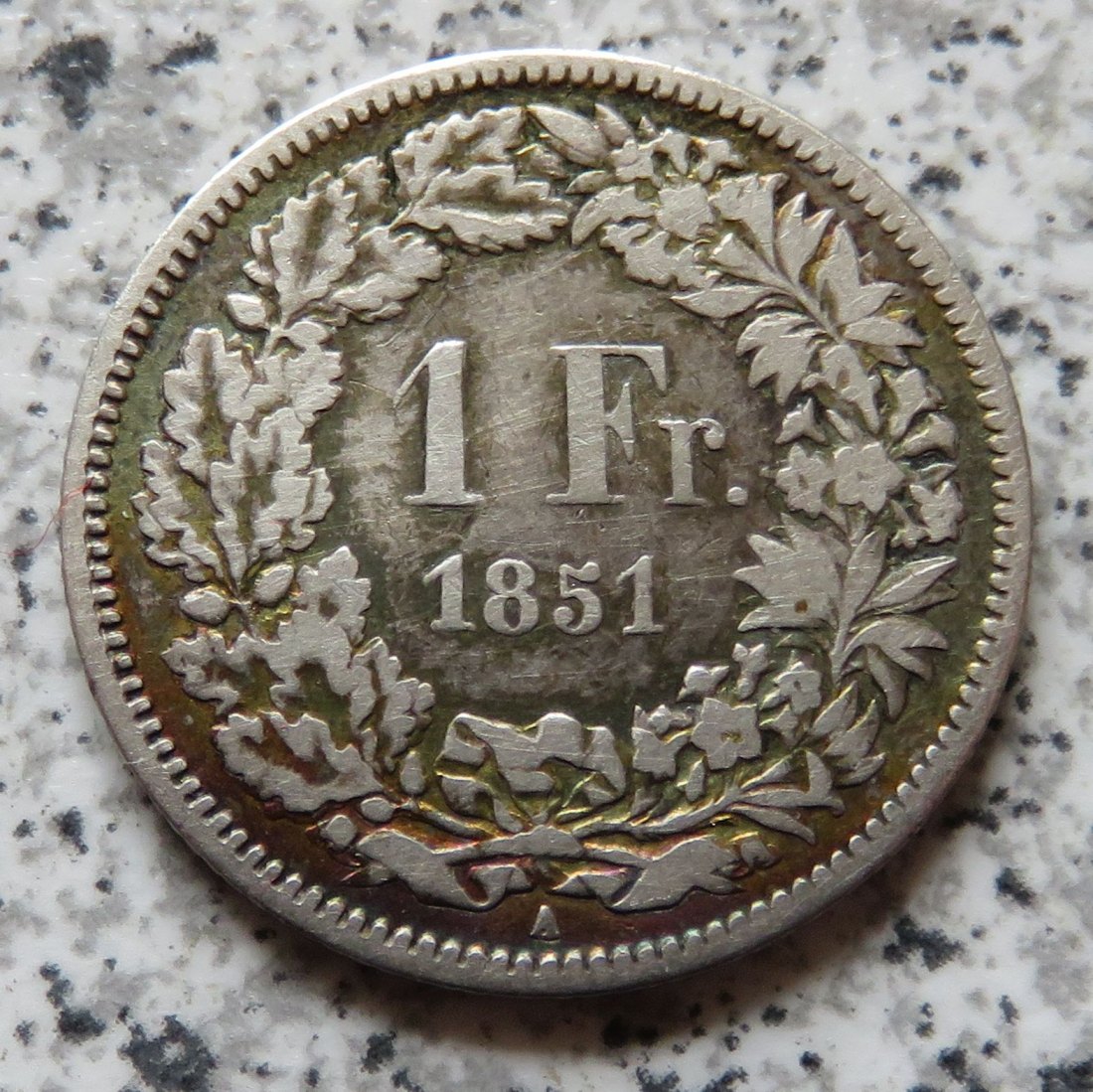  Schweiz 1 Franken 1851   