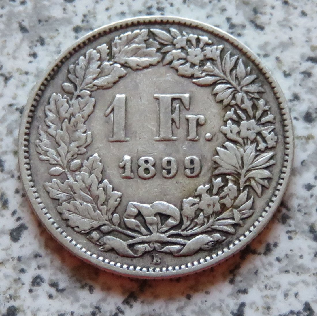  Schweiz 1 Franken 1899 B   