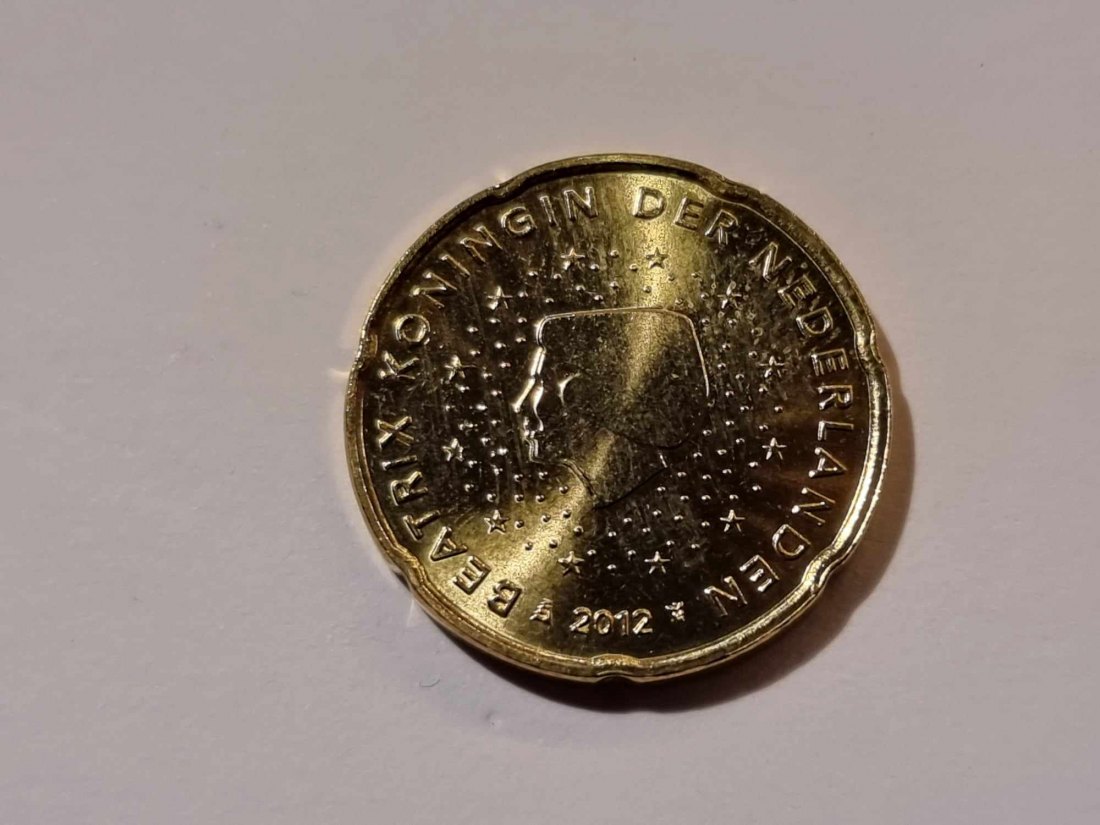  Niederlande 20 Cent 2012 STG   