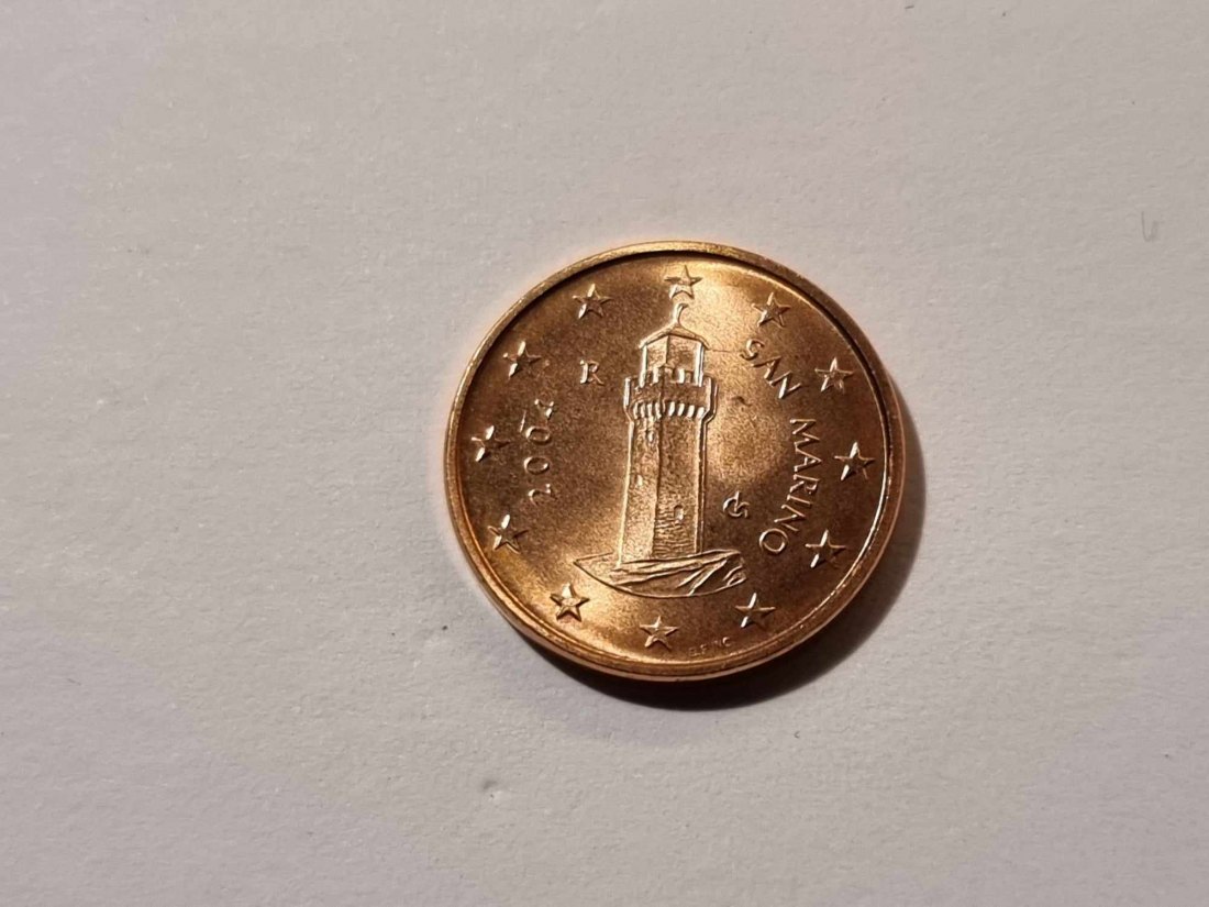  San Marino 1 Cent 2004 STG   