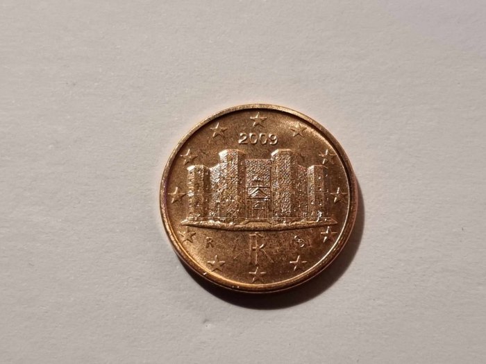  Italien 1 Cent 2009 STG   